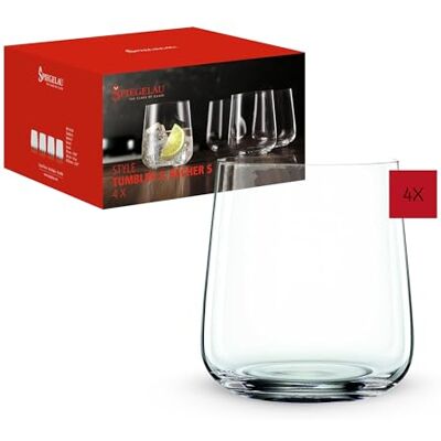 Spiegelau & Nachtmann 4670184 kubek, szklany, 340 ml, przezroczysty Spiegelau & Nachtmann 4670184 kubek, szklany, 340 ml, przezroczysty