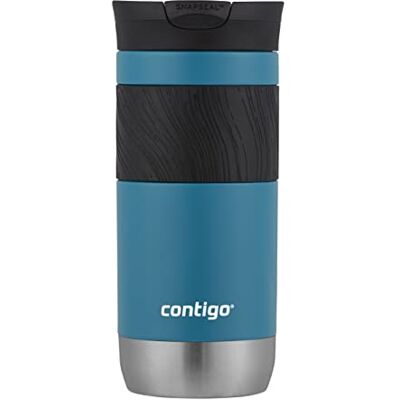 2167177 Contigo Byron 2.2 Kubek Termiczny, Czarny/Zielony, 470 ml 2167177 Contigo Byron 2.2 Kubek Termiczny, Czarny/Zielony, 470 ml