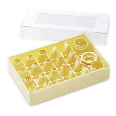 Thermohauser Zestaw małych tylek mix 2 (tworzywo sztuczne PP), rozm. S, 24-częściowy, różne tylki wraz z dwoma adapterami, w kasecie do przechowywania Thermohauser Zestaw małych tylek mix 2 (tworzywo sztuczne PP), rozm. S, 24-częściowy, różne tylki wraz z dwoma adapterami, w kasecie do przechowywania
