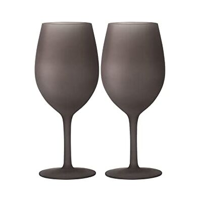 BRUNNER 0830184N.C02 Zestaw Nietłukące Kieliszki 2Pz, Wineglass Brownsatin, 60 Cl, Brązowy BRUNNER 0830184N.C02 Zestaw Nietłukące Kieliszki 2Pz, Wineglass Brownsatin, 60 Cl, Brązowy