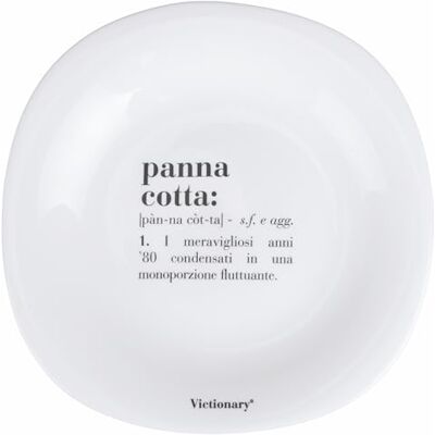 Tivoli Zestaw 6 kwadratowych talerzy na owoce 22 x 22 cm, z mlecznego szkła, Victionary Panna Cotta Tivoli Zestaw 6 kwadratowych talerzy na owoce 22 x 22 cm, z mlecznego szkła, Victionary Panna Cotta
