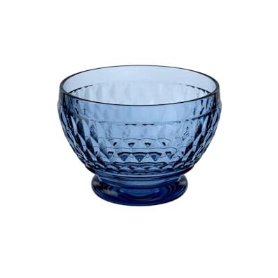 Villeroy & Boch Villeroy und Boch Boston Coloured miska deserowa, 430 ml, szkło kryształowe, przezroczysta/niebieska Villeroy & Boch Villeroy und Boch Boston Coloured miska deserowa, 430 ml, szkło kryształowe, przezroczysta/niebieska