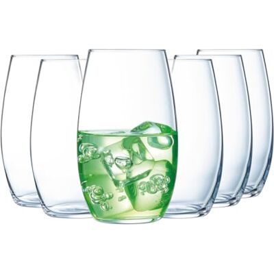 C & S CHEF & SOMMELIER Chef&Sommelier Kolekcja Primary 6 szklanek 40 cL z kryształu kryształowego Nowoczesne i stylowe szkło wodne i napoje gazowane Niestandardowa odporność Całkowita przejrzystość C & S CHEF & SOMMELIER Chef&Sommelier Kolekcja Primary 6 szklanek 40 cL z kryształu kryształowego Nowoczesne i stylowe szkło wodne i napoje gazowane Niestandardowa odporność Całkowita przejrzystość