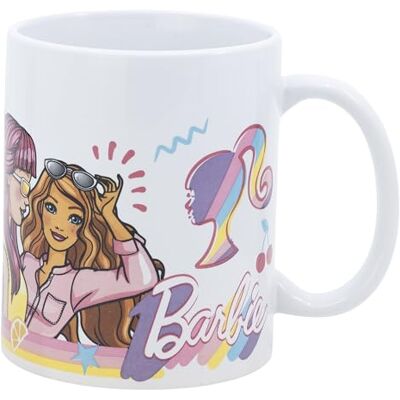 Stor 325 ml ceramiczny kubek sublimacyjny w pudełku Barbie Stor 325 ml ceramiczny kubek sublimacyjny w pudełku Barbie