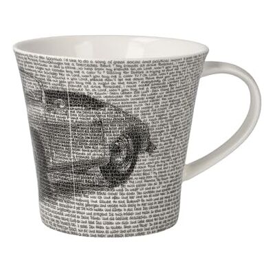 Goebel Filiżanka do kawy/herbaty Mug Saxa Porsche 356 Black 0,35 l Goebel Filiżanka do kawy/herbaty Mug Saxa Porsche 356 Black 0,35 l