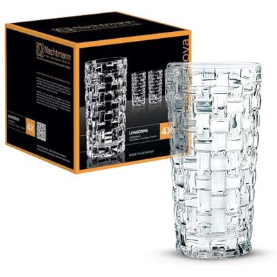 Nachtmann Spiegelau - Zestaw do long drinków - Szkło kryształowe - 4 sztuki Nachtmann Spiegelau - Zestaw do long drinków - Szkło kryształowe - 4 sztuki