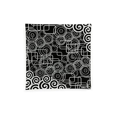 Excelsa Magic Black Talerz/taca, szkło, 30 x 30 cm, wielokolorowy Excelsa Magic Black Talerz/taca, szkło, 30 x 30 cm, wielokolorowy