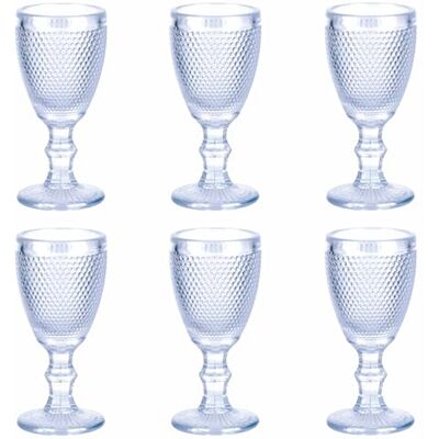 Tivoli Zestaw 6 likierów 50 ml, przezroczyste szkło, kulka Tivoli Zestaw 6 likierów 50 ml, przezroczyste szkło, kulka