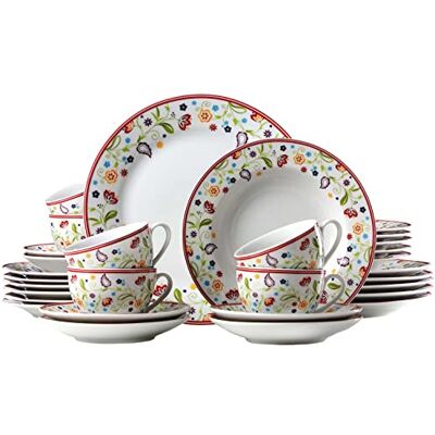 Ritzenhoff & Breker Doppio Shanti 024883 30-częściowy zestaw naczyń Ritzenhoff & Breker Doppio Shanti 024883 30-częściowy zestaw naczyń