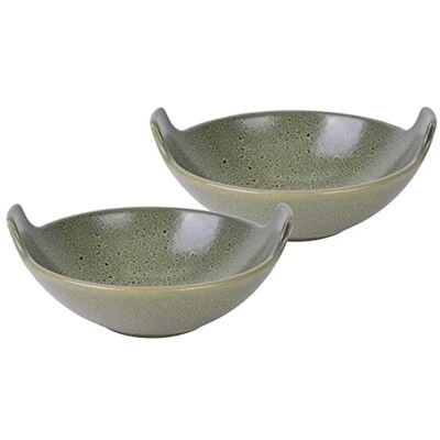 CreaTable Streat Food - Zielony - Zestaw naczyń 2 szt. CreaTable Streat Food - Zielony - Zestaw naczyń 2 szt.