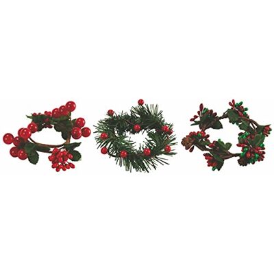 Tivoli Xmas Set 6 Świąteczny stojak na serwetki Ø8 cm Tivoli Xmas Set 6 Świąteczny stojak na serwetki Ø8 cm