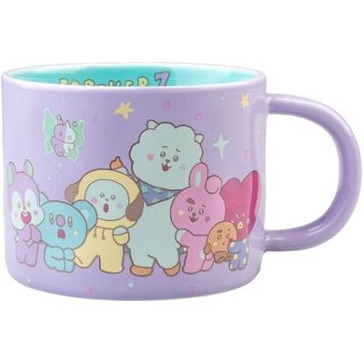 Grupo Erik Ceramic Mug BT21 Merch 11.3 oz 320 ml Coffee Mug Tea, Cool Mugs and Cups BT21 Gifts Under 10 Pounds, Kawaii Stuff, Kawaii Gifts Grupo Erik Ceramic Mug BT21 Merch 11.3 oz 320 ml Coffee Mug Tea, Cool Mugs and Cups BT21 Gifts Under 10 Pounds, Kawaii Stuff, Kawaii Gifts