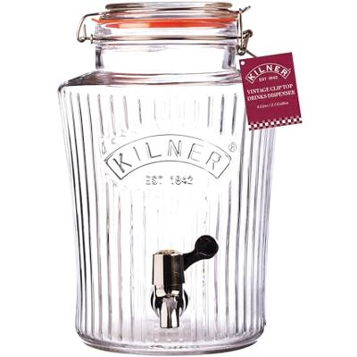 Kilner Szklany dozownik napojów w stylu vintage 5 l Kilner Szklany dozownik napojów w stylu vintage 5 l