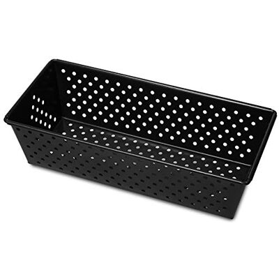 Guardini Gardenia forma do pieczenia chleba, z otworami, 25 x 11 cm, stal z powłoką zapobiegającą przywieraniu, czarna Guardini Gardenia forma do pieczenia chleba, z otworami, 25 x 11 cm, stal z powłoką zapobiegającą przywieraniu, czarna