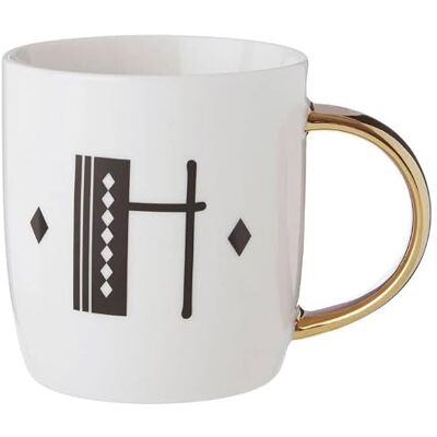 Premier Housewares Mimo H Liter Monogram Podróżny Kubek - Podróżny Kubek Premier Housewares Mimo H Liter Monogram Podróżny Kubek - Podróżny Kubek