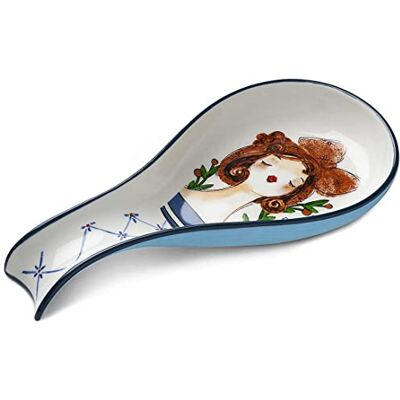 Egan Oggettistica Le Pupazze - 214026 Poggiamestolo - Ceramiczny, 21x10cm, Wielokolorowy Egan Oggettistica Le Pupazze - 214026 Poggiamestolo - Ceramiczny, 21x10cm, Wielokolorowy
