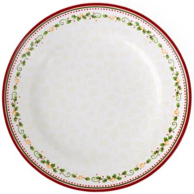 Villeroy & Boch Winter Bakery Delight Talerz Obiadowy, Porcelana, Wielokolorowy, 29.2 cm Villeroy & Boch Winter Bakery Delight Talerz Obiadowy, Porcelana, Wielokolorowy, 29.2 cm