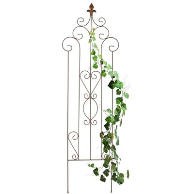 Relaxdays - Podpora na rośliny metalowa 116x35cm - Ogrodowe treliaże Relaxdays - Podpora na rośliny metalowa 116x35cm - Ogrodowe treliaże