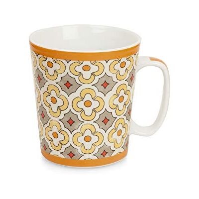 Egan PMJ21/1GS Filiżanka - Porcelana, Wielokolorowa, 10x9.5x12cm - Mug Egan PMJ21/1GS Filiżanka - Porcelana, Wielokolorowa, 10x9.5x12cm - Mug