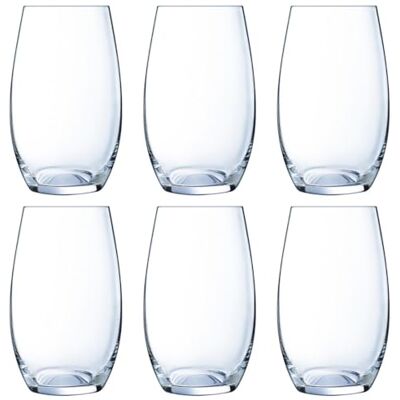Arcoroc Pudełko z 6 szklankami, 40 cm, Chef&Sommelier Primary Arcoroc Pudełko z 6 szklankami, 40 cm, Chef&Sommelier Primary