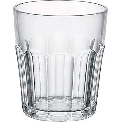 Guzzini Happy Hour, szkło fazowane, kubek, tworzywo sztuczne nadające się do recyklingu przezroczysty, Ø 8,5 x h10 cm 07230300 Guzzini Happy Hour, szkło fazowane, kubek, tworzywo sztuczne nadające się do recyklingu przezroczysty, Ø 8,5 x h10 cm 07230300