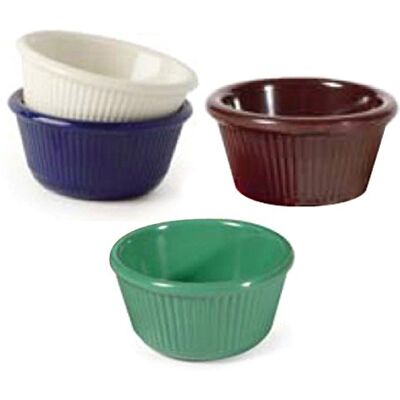 Garcia de Pou Prążkowany Ramekin 90 ml Ø 7,8 cm zielona melamina 48 jednostek Garcia de Pou Prążkowany Ramekin 90 ml Ø 7,8 cm zielona melamina 48 jednostek
