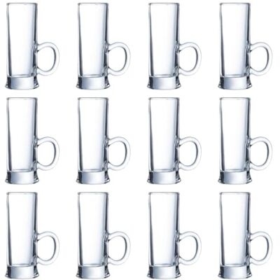 Arcoroc ARC 72388 Islande kieliszki do wódki, kieliszki do shotów, z uchwytem, 65 ml, przezroczyste, 12 sztuk Arcoroc ARC 72388 Islande kieliszki do wódki, kieliszki do shotów, z uchwytem, 65 ml, przezroczyste, 12 sztuk