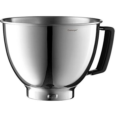WMF Küchenminis miska do mieszania 3,0 l, miska ze stali nierdzewnej do robota kuchennego Mini One for All, cromargan WMF Küchenminis miska do mieszania 3,0 l, miska ze stali nierdzewnej do robota kuchennego Mini One for All, cromargan
