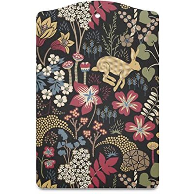 Arvidssons Textil Lyckoflykt czerwono-brązowa taca do serwowania 20 x 30 cm Arvidssons Textil Lyckoflykt czerwono-brązowa taca do serwowania 20 x 30 cm