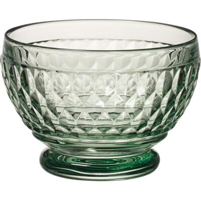 Villeroy & Boch Villeroy und Boch Boston Coloured miska deserowa, 430 ml, szkło kryształowe, przezroczysta/zielona Villeroy & Boch Villeroy und Boch Boston Coloured miska deserowa, 430 ml, szkło kryształowe, przezroczysta/zielona