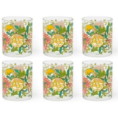 Excelsa Zestaw 6 szklanek La Silk Via della Via della Via della Silk, pojemność 250 ml Excelsa Zestaw 6 szklanek La Silk Via della Via della Via della Silk, pojemność 250 ml
