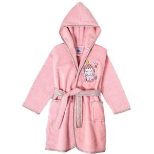 Różowy 100% bawełniany frotte szlafrok - Szlafrok Różowy 100% bawełniany frotte szlafrok - Szlafrok