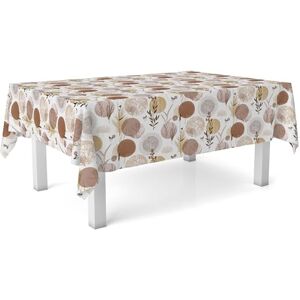 Martina Home Obrus ceratowy Siena BRĄZOWY 250 x 140 cm Martina Home Obrus ceratowy Siena BRĄZOWY 250 x 140 cm