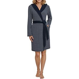 SCHIESSER - Leichtfrottee Kapuze - Navy - Striped - Bathrobe SCHIESSER - Leichtfrottee Kapuze - Navy - Striped - Bathrobe
