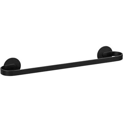Wenko Turbo-Loc® drążek na ręcznik kąpielowy UNO Bivio Black matowy, wieszak na ręczniki 40 cm, z aluminium, mocowanie bez wiercenia, czarny Wenko Turbo-Loc® drążek na ręcznik kąpielowy UNO Bivio Black matowy, wieszak na ręczniki 40 cm, z aluminium, mocowanie bez wiercenia, czarny