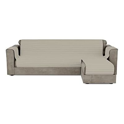 Italian Bed Linen Sofa Pikowane Półwysep Odwracalny TRENDY, 290 cm,Śmietana Italian Bed Linen Sofa Pikowane Półwysep Odwracalny TRENDY, 290 cm,Śmietana
