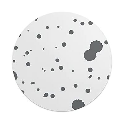 Questo Casa , Okrągły Drukowane Cyfrowo Podkładka Pod Mysz, Antypoślizgowa Podstawa, Średnica: 22 Cm Questo Casa , Okrągły Drukowane Cyfrowo Podkładka Pod Mysz, Antypoślizgowa Podstawa, Średnica: 22 Cm