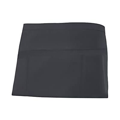 404208_08_U Velilla Unisex Delantal Corto Comandero krótki fartuch kuchenny, szary, jeden rozmiar 404208_08_U Velilla Unisex Delantal Corto Comandero krótki fartuch kuchenny, szary, jeden rozmiar