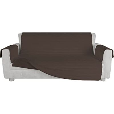 Italian Bed Linen " Cozy" antypoślizgowy pokrowiec na sofę, brązowy, 3-osobowy Italian Bed Linen " Cozy" antypoślizgowy pokrowiec na sofę, brązowy, 3-osobowy
