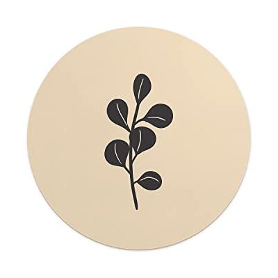 Questo Casa , Okrągły Drukowane Cyfrowo Podkładka Pod Mysz, Antypoślizgowa Podstawa, Średnica: 22 Cm Questo Casa , Okrągły Drukowane Cyfrowo Podkładka Pod Mysz, Antypoślizgowa Podstawa, Średnica: 22 Cm