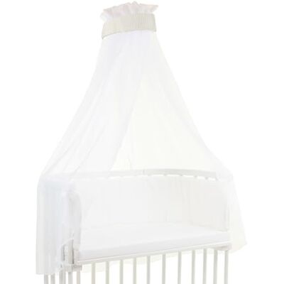 babybay Sky piqué waflowe z taśmą pasuje do wszystkich modeli do 96 cm długości, kość słoniowa babybay Sky piqué waflowe z taśmą pasuje do wszystkich modeli do 96 cm długości, kość słoniowa