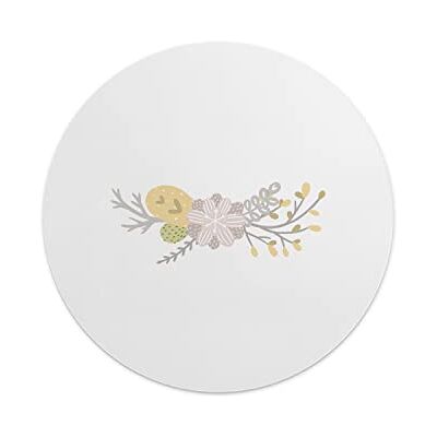 Questo Casa , Okrągły Drukowane Cyfrowo Podkładka Pod Mysz, Antypoślizgowa Podstawa, Średnica: 22 Cm Questo Casa , Okrągły Drukowane Cyfrowo Podkładka Pod Mysz, Antypoślizgowa Podstawa, Średnica: 22 Cm
