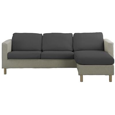 Estoralis Java Pokrowiec na siedzisko i oparcie bi-elastyczny fotel Super elastyczna tkanina C-11 ciemnoszara Rozmiar L (pomiędzy 50-85 cm x 95-130 cm i 10-20 cm wysokością) Estoralis Java Pokrowiec na siedzisko i oparcie bi-elastyczny fotel Super elastyczna tkanina C-11 ciemnoszara Rozmiar L (pomiędzy 50-85 cm x 95-130 cm i 10-20 cm wysokością)