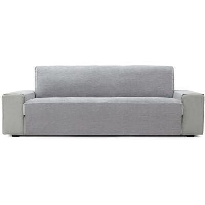 FAVERTI ® Pokrowiec na sofę 3-osobową 160 cm model PEGO jasnoszary Bardzo miękki szenil w dotyku, wysokiej jakości ochraniacz na sofę wyprodukowany w Hiszpanii z materiału z recyklingu FAVERTI ® Pokrowiec na sofę 3-osobową 160 cm model PEGO jasnoszary Bardzo miękki szenil w dotyku, wysokiej jakości ochraniacz na sofę wyprodukowany w Hiszpanii z materiału z recyklingu