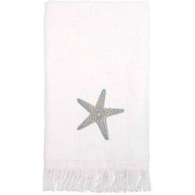 Avanti Linens Ręcznik na opuszki palców, miękki i chłonny ręcznik (By the Sea Collection, biały) Avanti Linens Ręcznik na opuszki palców, miękki i chłonny ręcznik (By the Sea Collection, biały)