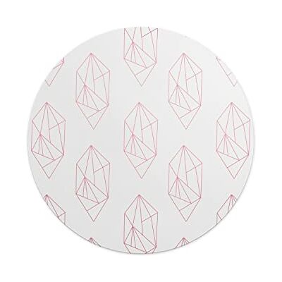Questo Casa , Okrągły Drukowane Cyfrowo Podkładka Pod Mysz, Antypoślizgowa Podstawa, Średnica: 22 Cm Questo Casa , Okrągły Drukowane Cyfrowo Podkładka Pod Mysz, Antypoślizgowa Podstawa, Średnica: 22 Cm