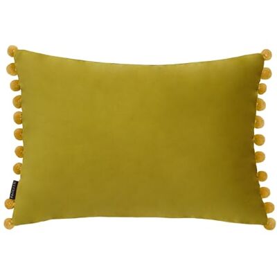 Paoletti Fiesta Velvet Pom Pom Feather Rich Wypełniona Poduszka Paoletti Fiesta Velvet Pom Pom Feather Rich Wypełniona Poduszka