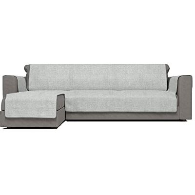 Italian Bed Linen Komfortowy antypoślizgowy pokrowiec na sofę, poliester, lewy półwysep, jasnoszary, 290 cm Italian Bed Linen Komfortowy antypoślizgowy pokrowiec na sofę, poliester, lewy półwysep, jasnoszary, 290 cm