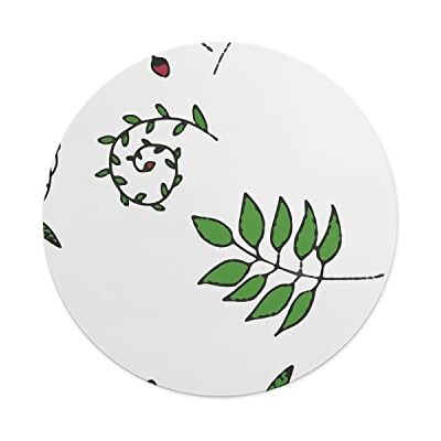 Alfani Questo Casa, Okrągły Drukowane Cyfrowo Podkładka Pod Mysz, Antypoślizgowa Podstawa, Średnica: 22 Cm Alfani Questo Casa, Okrągły Drukowane Cyfrowo Podkładka Pod Mysz, Antypoślizgowa Podstawa, Średnica: 22 Cm