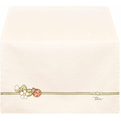 THUN Obrus odporny na zabrudzenia, 100% bawełna, kolekcja Country Bloom, 45 x 160 cm THUN Obrus odporny na zabrudzenia, 100% bawełna, kolekcja Country Bloom, 45 x 160 cm
